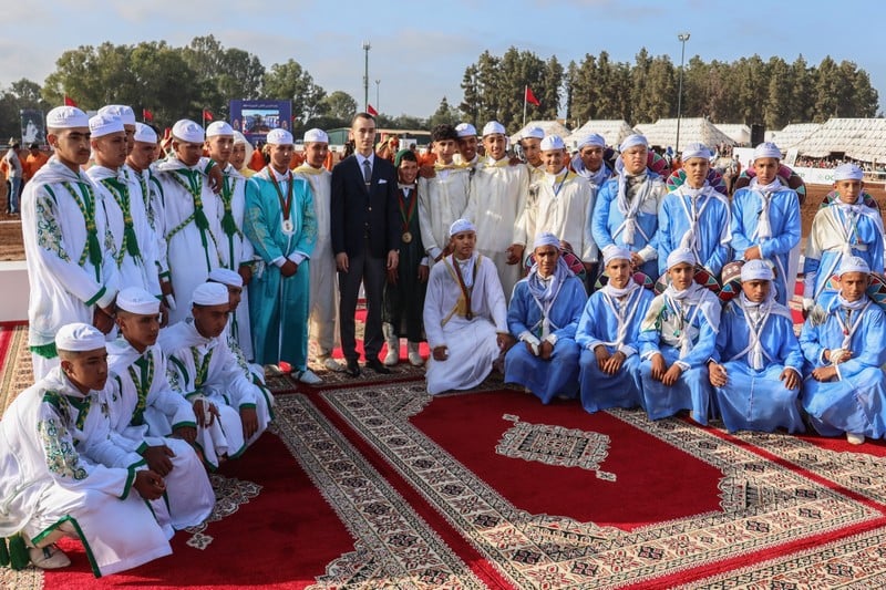 جائزة الحسن الثاني للفروسية التقليدية تسدل الستار بتتويج "سربة برشيد"