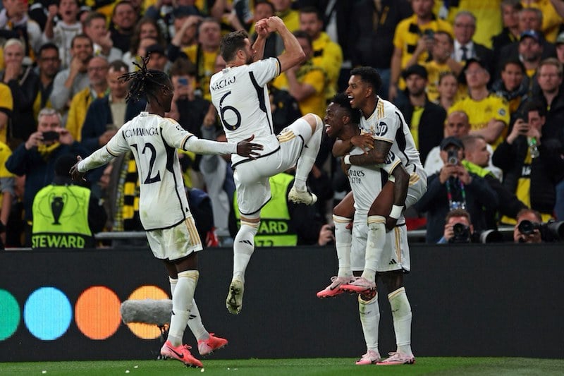 ريال مدريد الإسباني يظفر بلقب "أبطال أوروبا" على حساب دورتموند الألماني