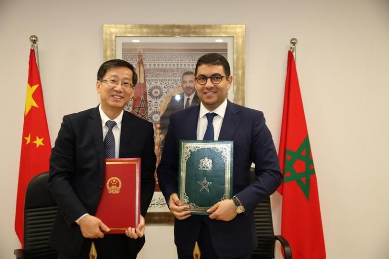 مباحثات تجمع بنسعيد ونظيره الصيني