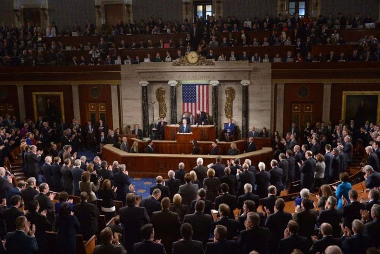 نتانياهو يلقي خطاباً بالكونغرس الأميركي