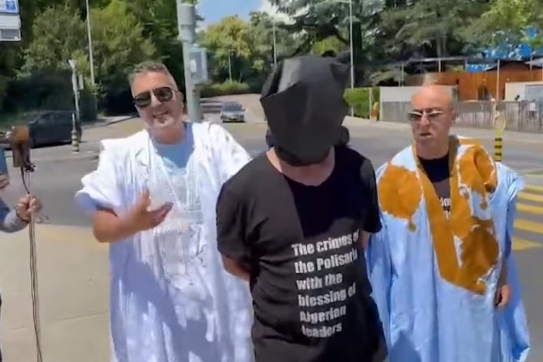 وقفة بجنيف تندد بجرائم "البوليساريو"