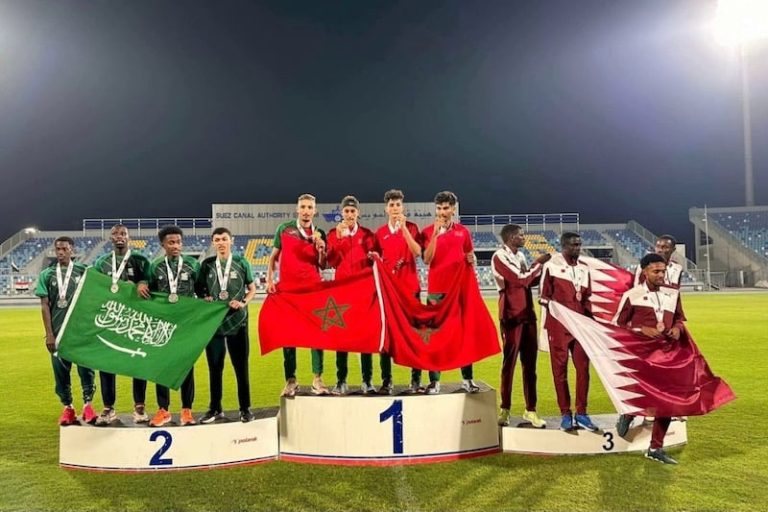 ألعاب القوى المغربية تتألق في مصر