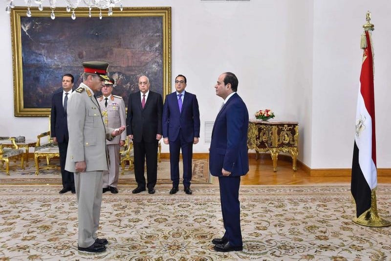الرئيس المصري يجري تعيينات جديدة