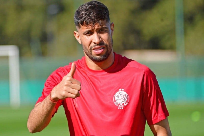 الوداد يودع يحيى جبران بكلمات مؤثرة