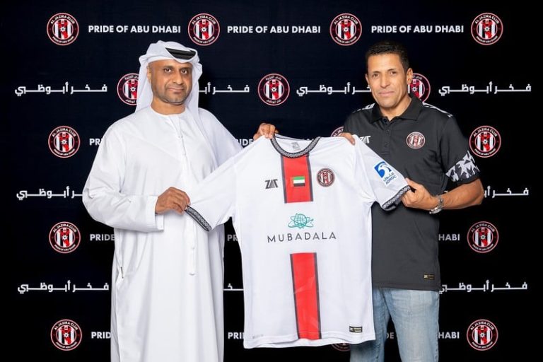 نادي الجزيرة الإماراتي يحتفي بعموتة
