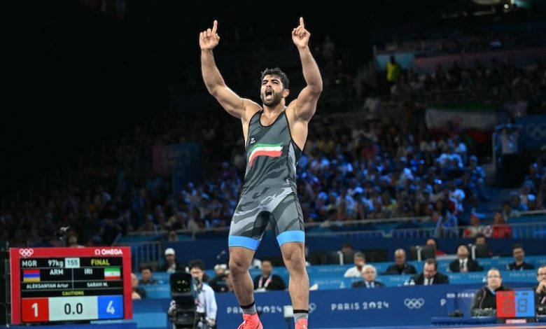 ساراوي يعطي إيران ذهب الأولمبياد ساراوي يعطي إيران ذهب الأولمبياد