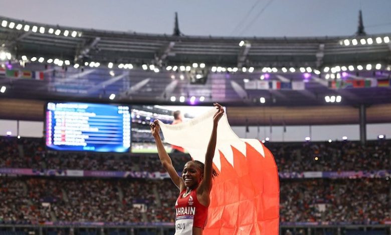 وينفريد تهدي البحرين ذهبية أولمبية وينفريد تهدي البحرين ذهبية أولمبية