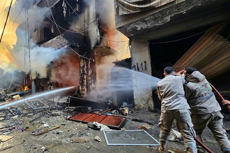 حصيلة غارة تبلغ 29 قتيلا ببيروت حصيلة غارة تبلغ 29 قتيلا ببيروت