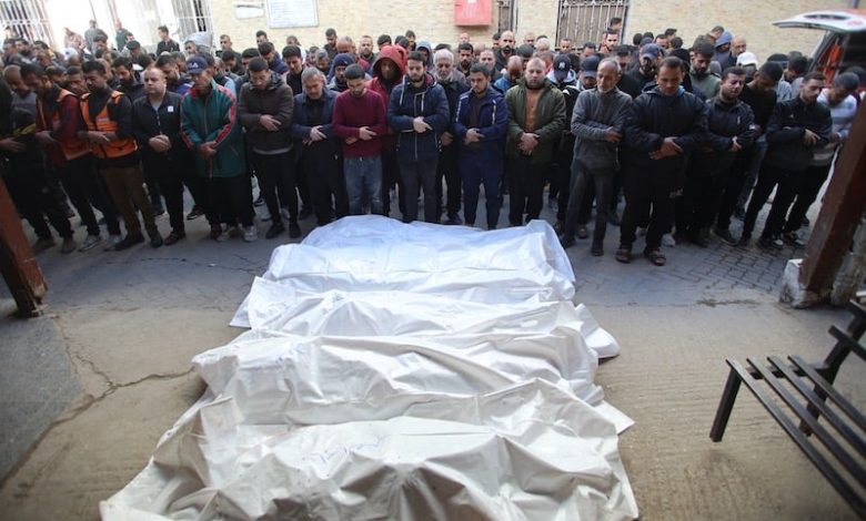 قصف يقتل 9 أشخاص شمال غزة إسرائيل تقتل 38 شخصا في قطاع غزة