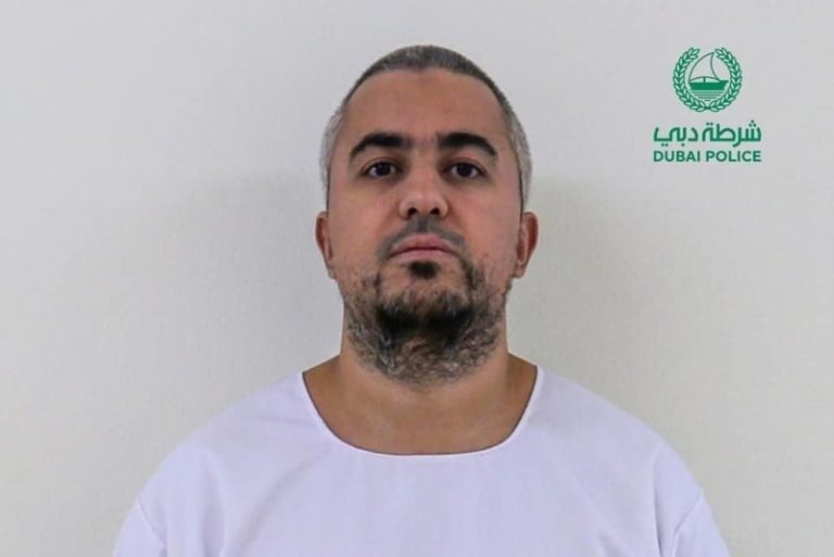 دبي توقف العصاباتي عثمان البلوطي