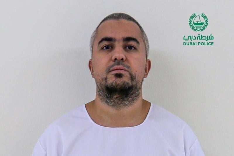 دبي توقف العصاباتي عثمان البلوطي