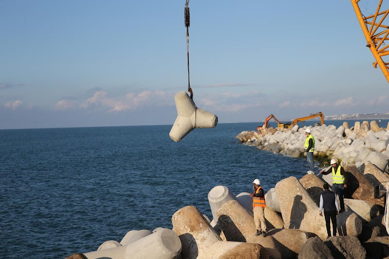 وتيرة توسيع ميناء طنجة المتوسط وتيرة توسيع ميناء طنجة المتوسط