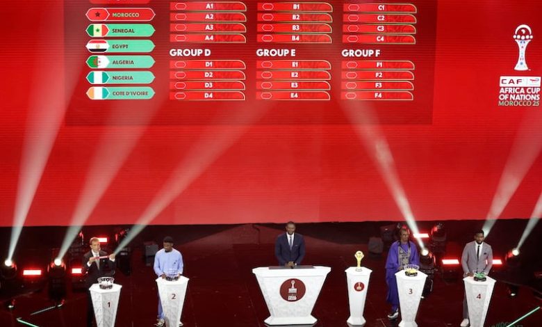 نتائج قرعة كأس إفريقيا في المغرب نتائج قرعة كأس إفريقيا في المغرب