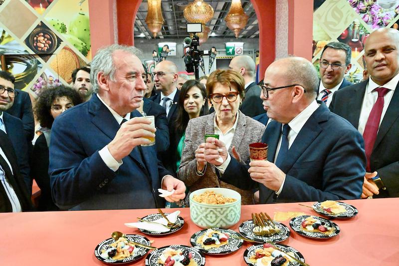 بايرو يطلع على الفلاحة المغربية