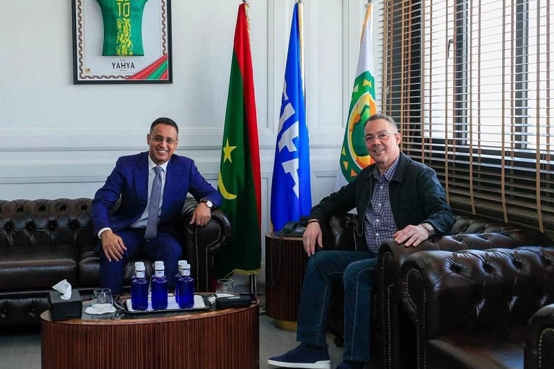 لقجع يناقش التعاون مع موريتانيا