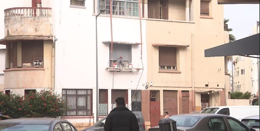 توحيد ألوان المباني وتحسين المشهد العمراني  بمدينة الرباط