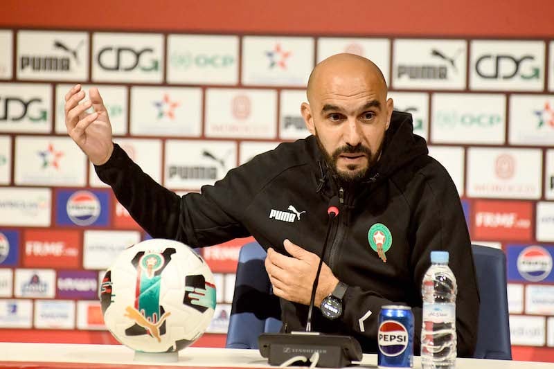 الركراكي: نتطلع لإسعاد المغاربة