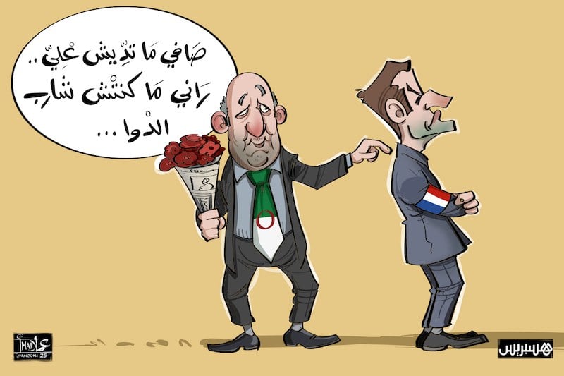 ماكرون وتبون يبحثان استئناف التعاون