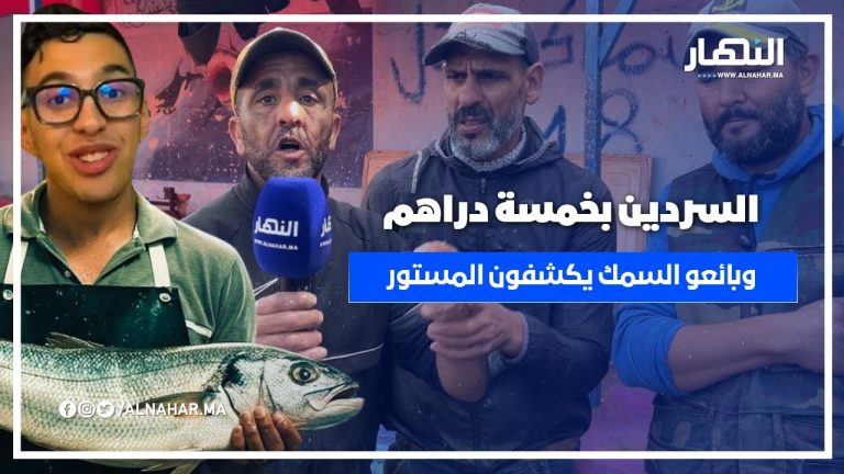 هذه حقيقة السردين بـ5 دراهم وبائعو السمك يكشفون المستور