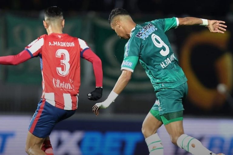 التعادل ينصف مباراة "الماط" والرجاء