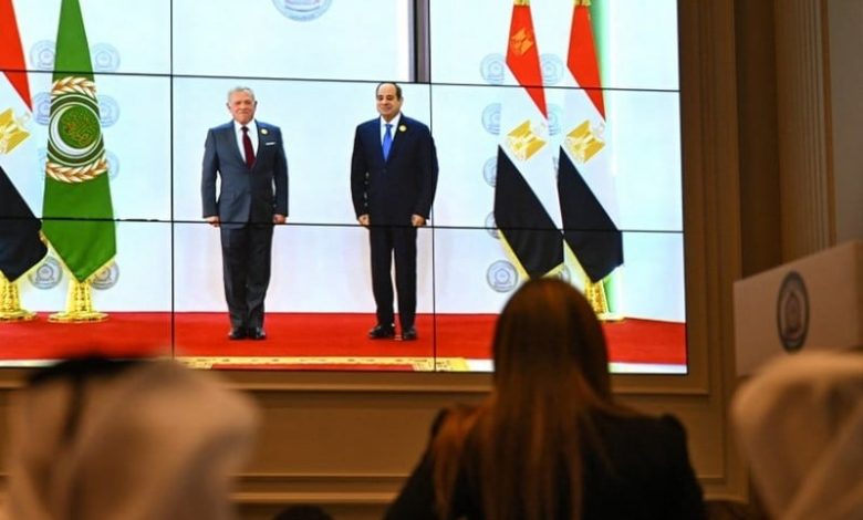 القمة العربية تعتمد خطة مصر القمة العربية تعتمد خطة مصر