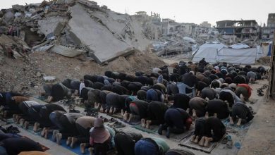 تكبيرات العيد في غزة وسط الدمار
