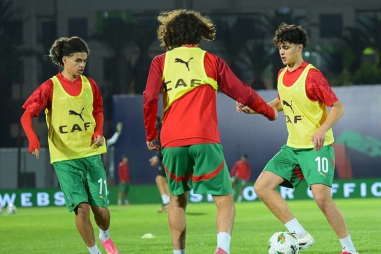 منتخب الفتيان يستعد لمواجهة زامبيا