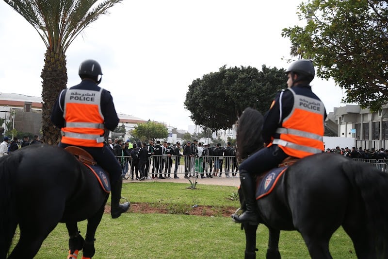 انتشار أمني يواكب "ديربي البيضاء" انتشار أمني يواكب "ديربي البيضاء"