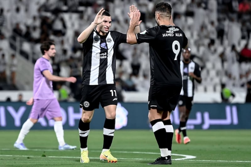 حمد الله يقترب من غلة رونالدو