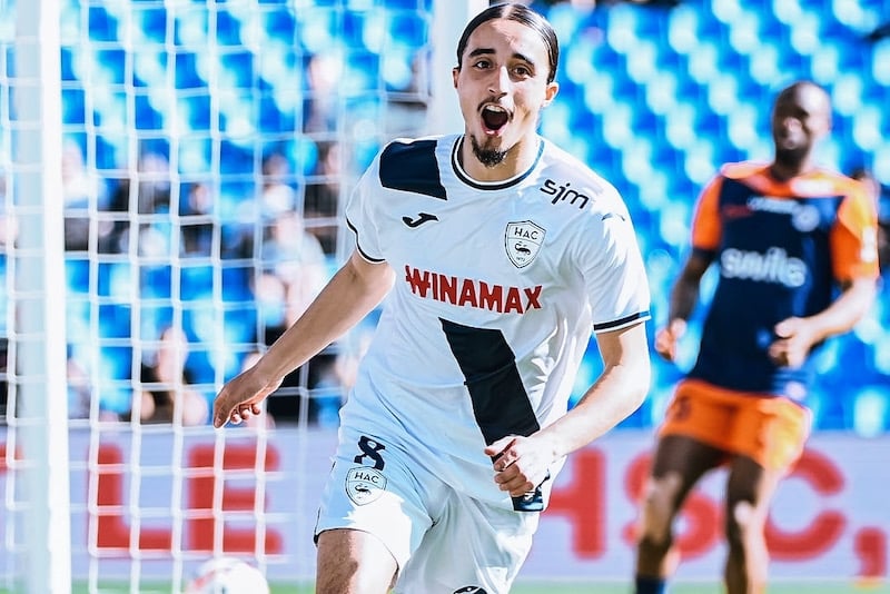 ياسين كيشطة يهز شباك مونبوليي ياسين كيشطة يهز شباك مونبوليي