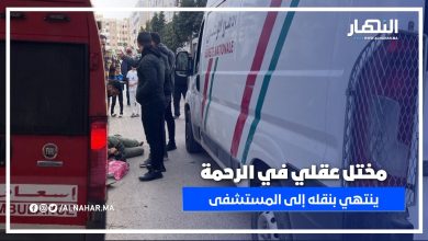 اعتداء مختل عقلي على أطفال وسيارات في الرحمة ينتهي بنقله إلى المستشفى