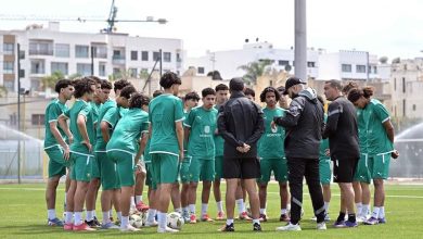 "الأشبال" ينهون التحضير للقاء مالي