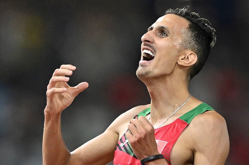 البقالي ثانيا في 3 آلاف متر موانع البقالي ثانيا في 3 آلاف متر موانع