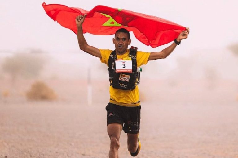 المرابطي يتوج بلقب ماراطون الرمال