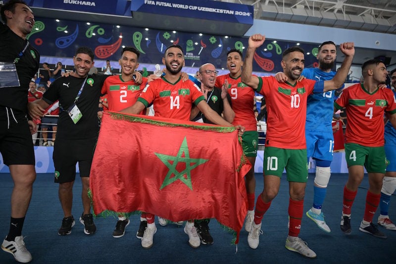 المغرب يتقدم في تصنيف "الفوتسال" المغرب يتقدم في تصنيف "الفوتسال"