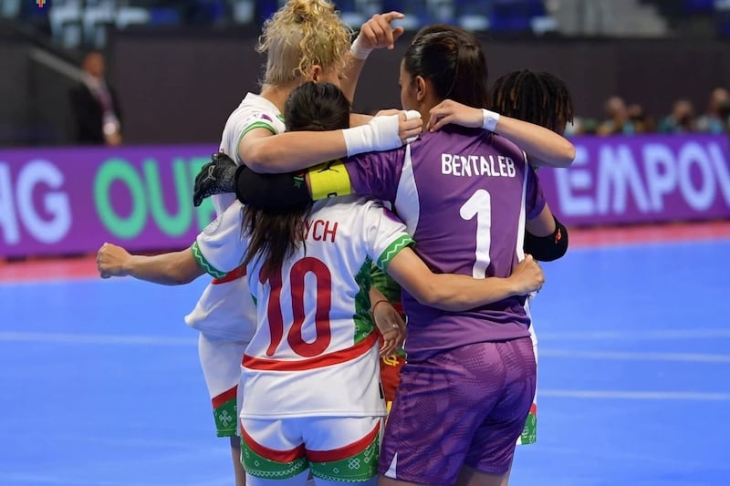 ببلوغ نهائي كأس إفريقيا للأمم .. "لبؤات الفوتسال" يتأهلن إلى المونديال ببلوغ نهائي كأس إفريقيا للأمم .. "لبؤات الفوتسال" يتأهلن إلى المونديال