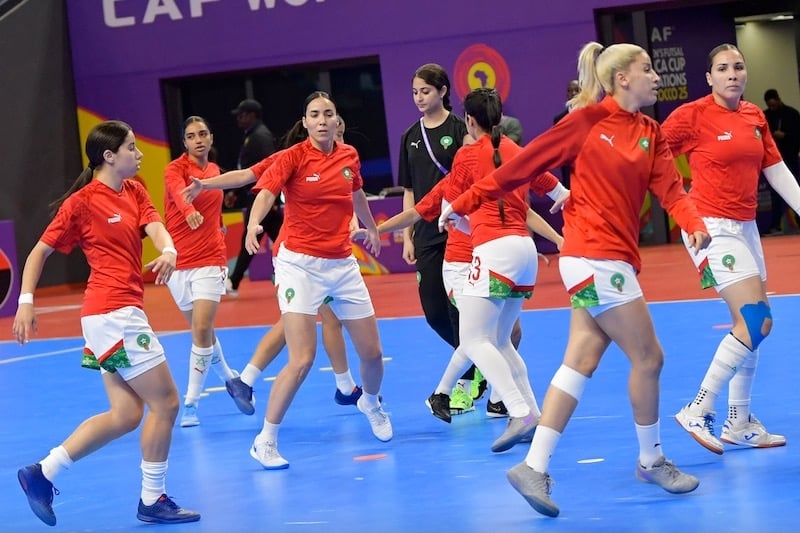 تشكيلة "لبؤات الفوتسال" أمام أنغولا تشكيلة "لبؤات الفوتسال" أمام أنغولا