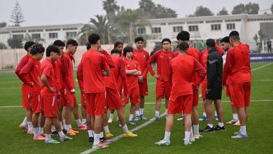 تشكيلة منتخب الفتيان ضد جنوب إفريقيا