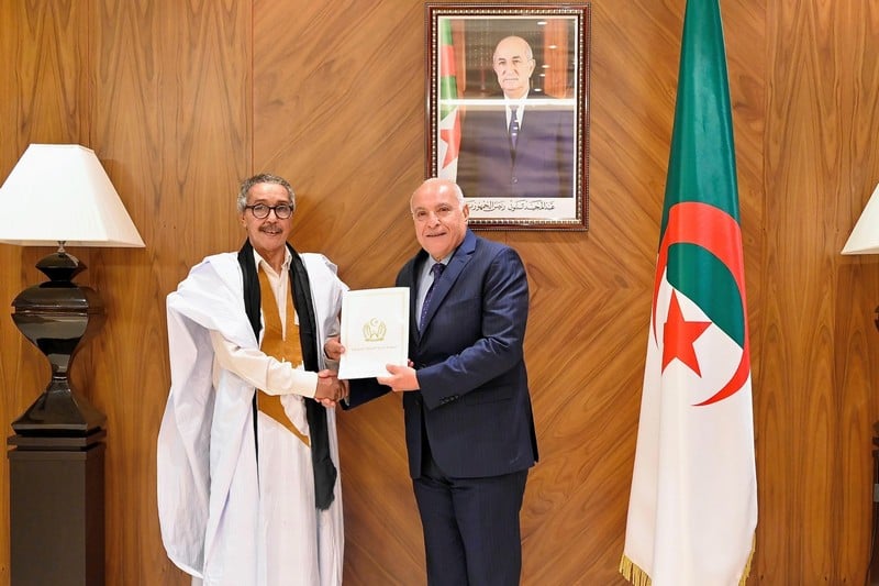 الجزائر تستقبل ممثلا جديدا للجبهة