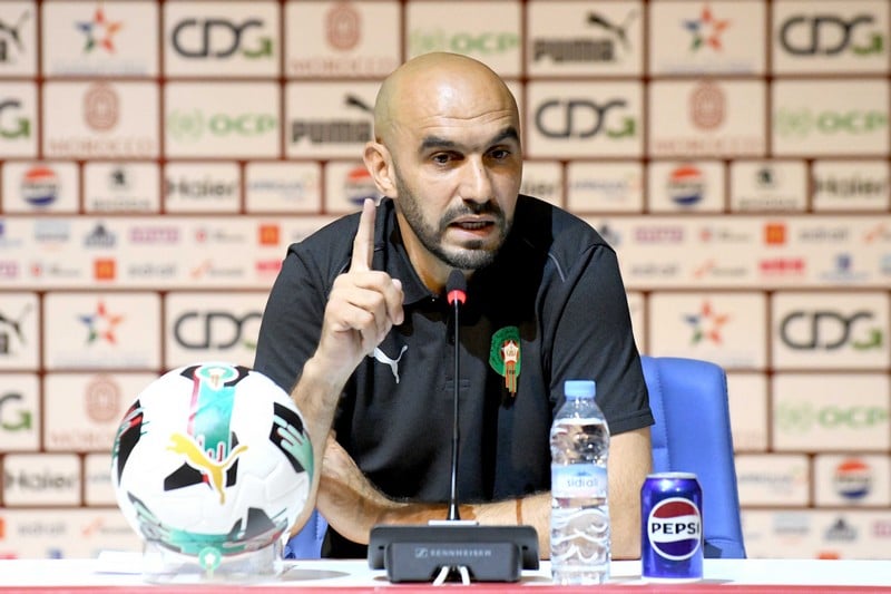 الركراكي: الإصابات فرصة لاختبار وجوه جديدة في المنتخب المغربي