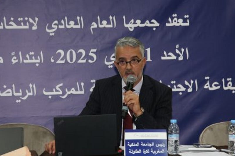 الزياتي يترأس جامعة كرة الطاولة