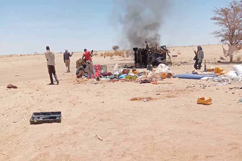 قصف بالمنطقة العازلة يستنفر موريتانيا