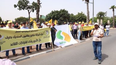 مستخدمو مصفاة المحمدية يطالبون