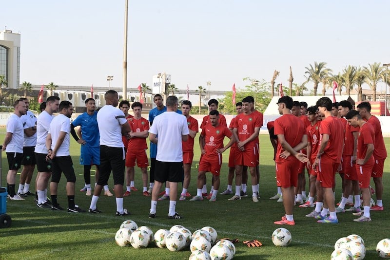 منتخب الشباب يستعد للقاء سيراليون