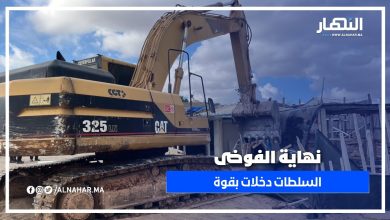 الجرافات تنهي فوضى الشواطئ الخاصة بدار بوعزة.. تدخل حاسم لتحرير الملك العمومي