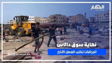 نهاية سوق دالاس.. الجرافات تكتب الفصل الأخير من 40 سنة عشوائية