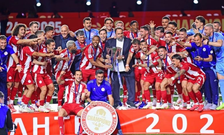 أولمبياكوس يشارك في أبطال أوروبا أولمبياكوس يشارك في أبطال أوروبا