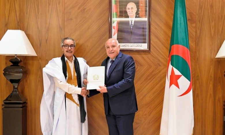 الجزائر تستقبل ممثلا جديدا للجبهة