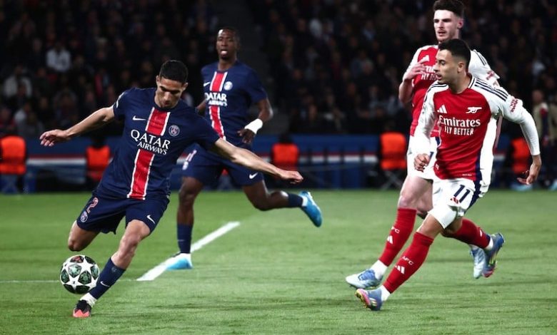 باريس تزيح أرسنال من دوري الأبطال باريس تزيح أرسنال من دوري الأبطال