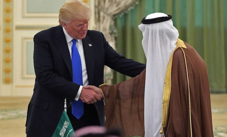 ترامب يلتقي قادة الخليج في السعودية ترامب يلتقي قادة الخليج في السعودية